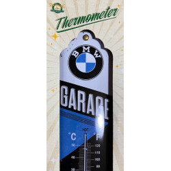 BMW Garage, thermomètre Nostalgic-Art 80312 en fer laqué