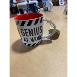 Mug GENUIS at work Tasse...