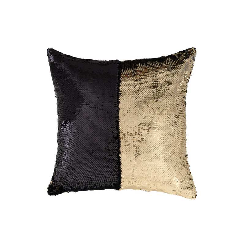 Coussin Magic black / doré pour une décoration soignée