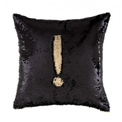 Coussin Magic black / doré pour une décoration soignée