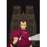 IRON MAN devant la cathédrale notre dame de Reims