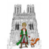 LE PETIT PRINCE dessines moi la cathédrale notre dame de Reims