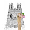 RAIPONSE devant la cathédrale notre dame de Reims
