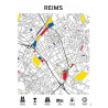 Plan design de Reims