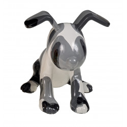 PARKER chien snoo street art Hauteur 12 cm statue en résine pour extérieur