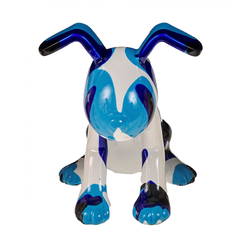 PARKER chien snoo street art Hauteur 12 cm statue en résine pour extérieur