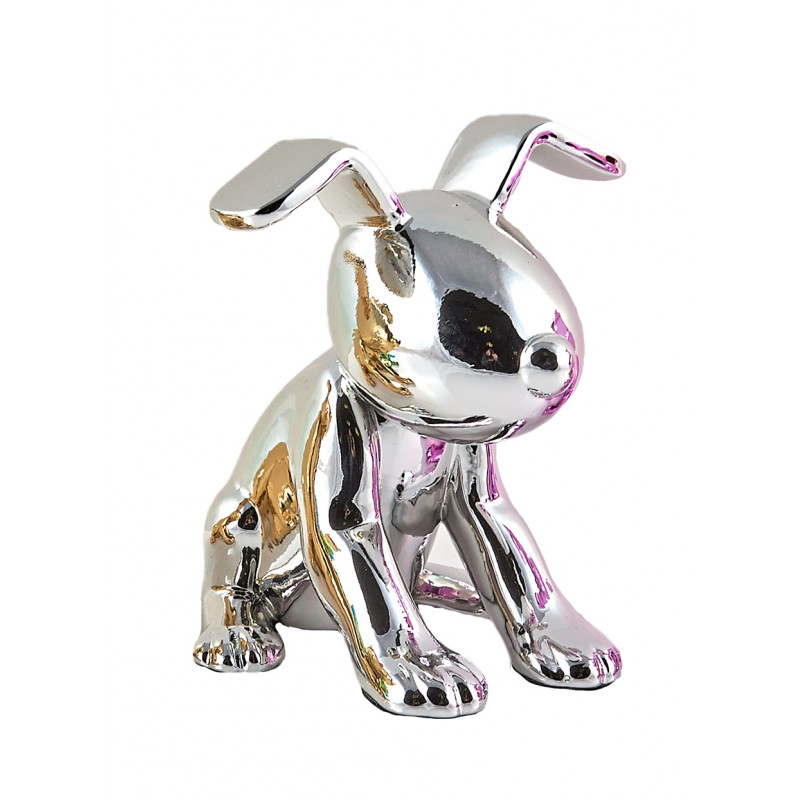 SNOO chien street art Hauteur 11 cm statue en résine FINTION BRILLANTE