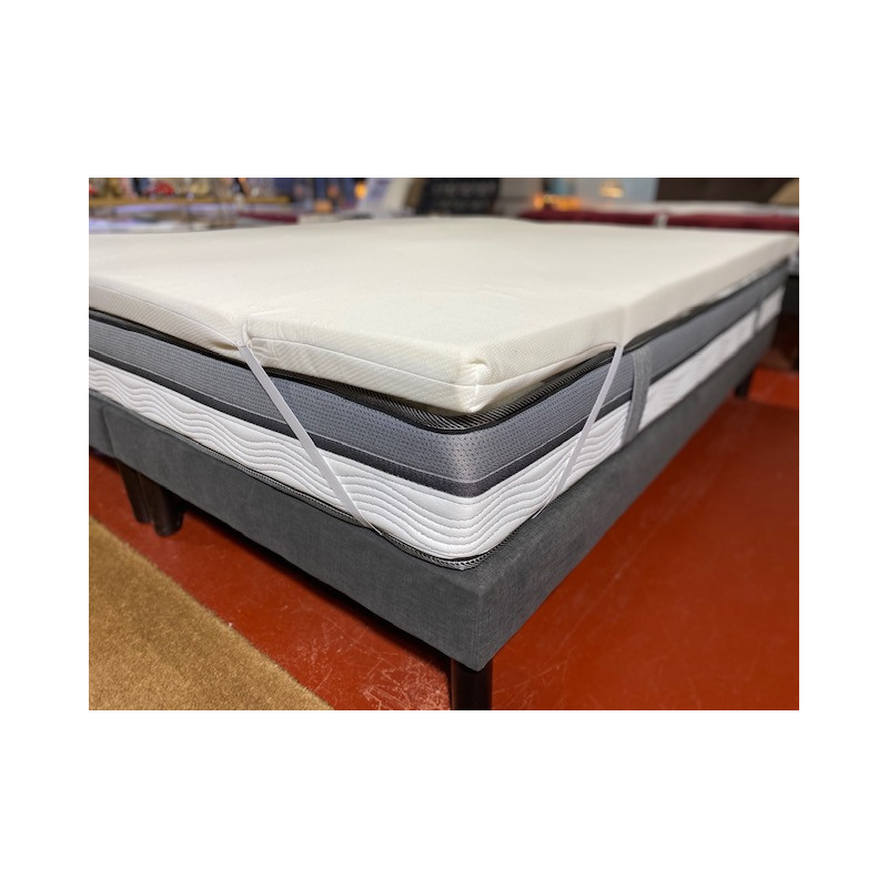 Sur-matelas TONIC 140 x 190 HAUTE résilience HR 35 kg/m3 confort ANTI TENSION améliore et donne un coup de neuf à votre matelas