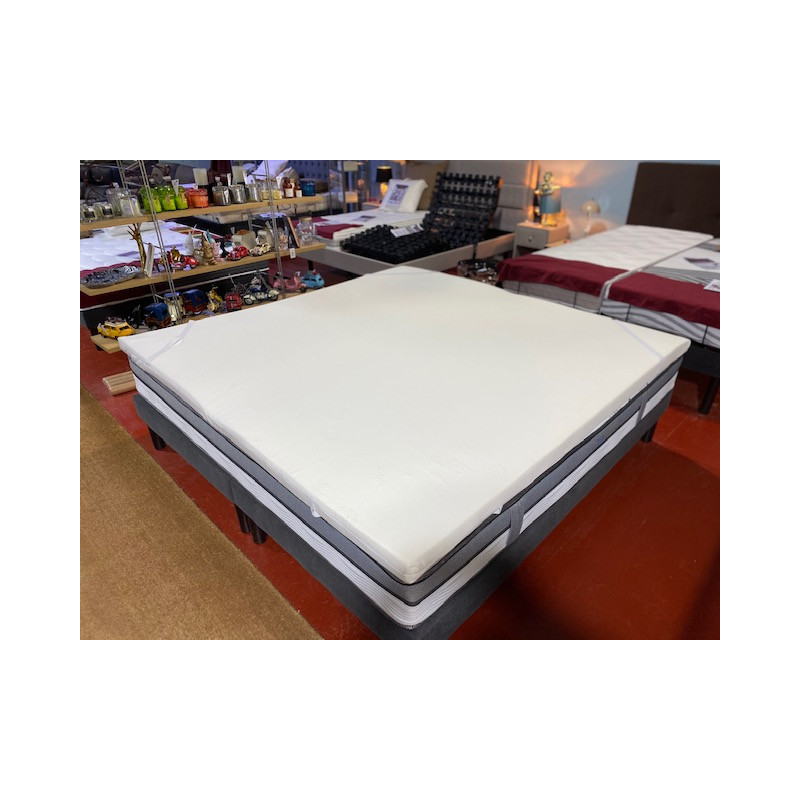 Sur-matelas TONIC 180 x 200 HAUTE résilience HR 35 kg/m3 confort ANTI TENSION  améliore et donne un coup de neuf à votre matelas