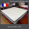 Sur-matelas TONIC 200 x 200 HAUTE résilience HR 35 kg/m3 confort ANTI TENSION  améliore et donne un coup de neuf à votre matelas