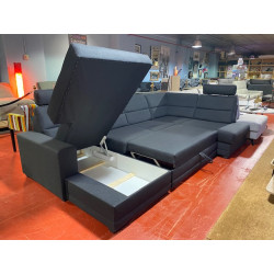 Nelson panoramique FONCTION lit RELAX FAMILIALE & COFFRE design épuré